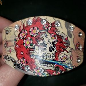 Ed Hardy skull bracelet